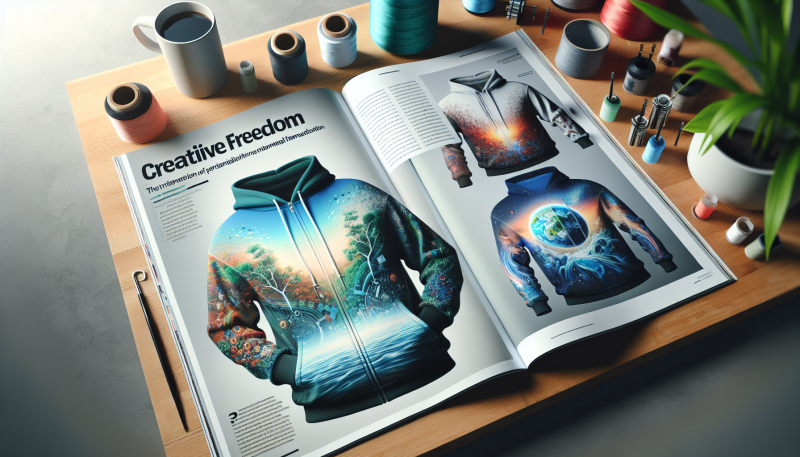 Kreative Freiheit trifft Umweltbewusstsein: Der Trend des personalisierten Hoodie-Drucks